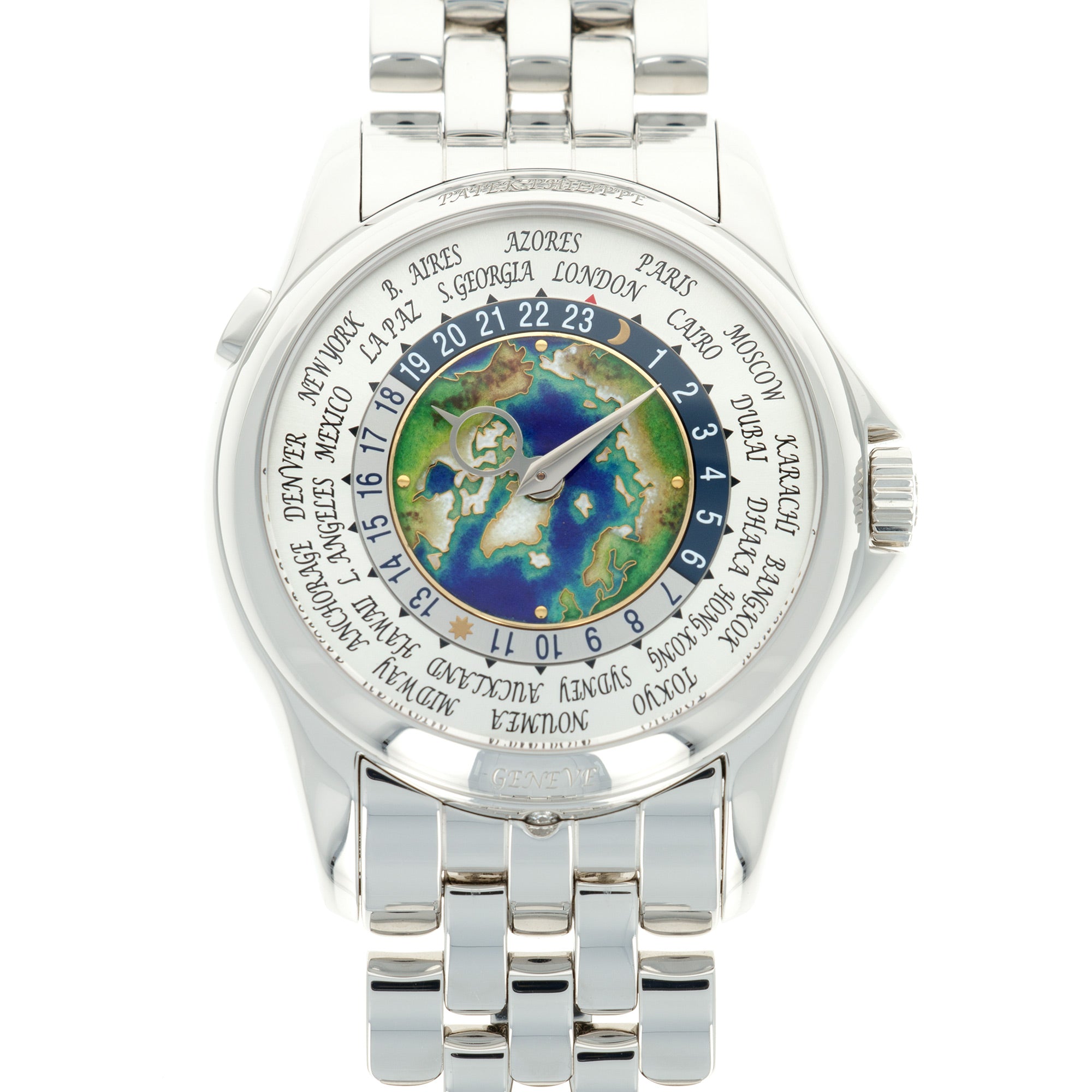 Patek Philippe - Patek Philippe Platinum World Time Watch Ref. 5131 - The Keystone Watches