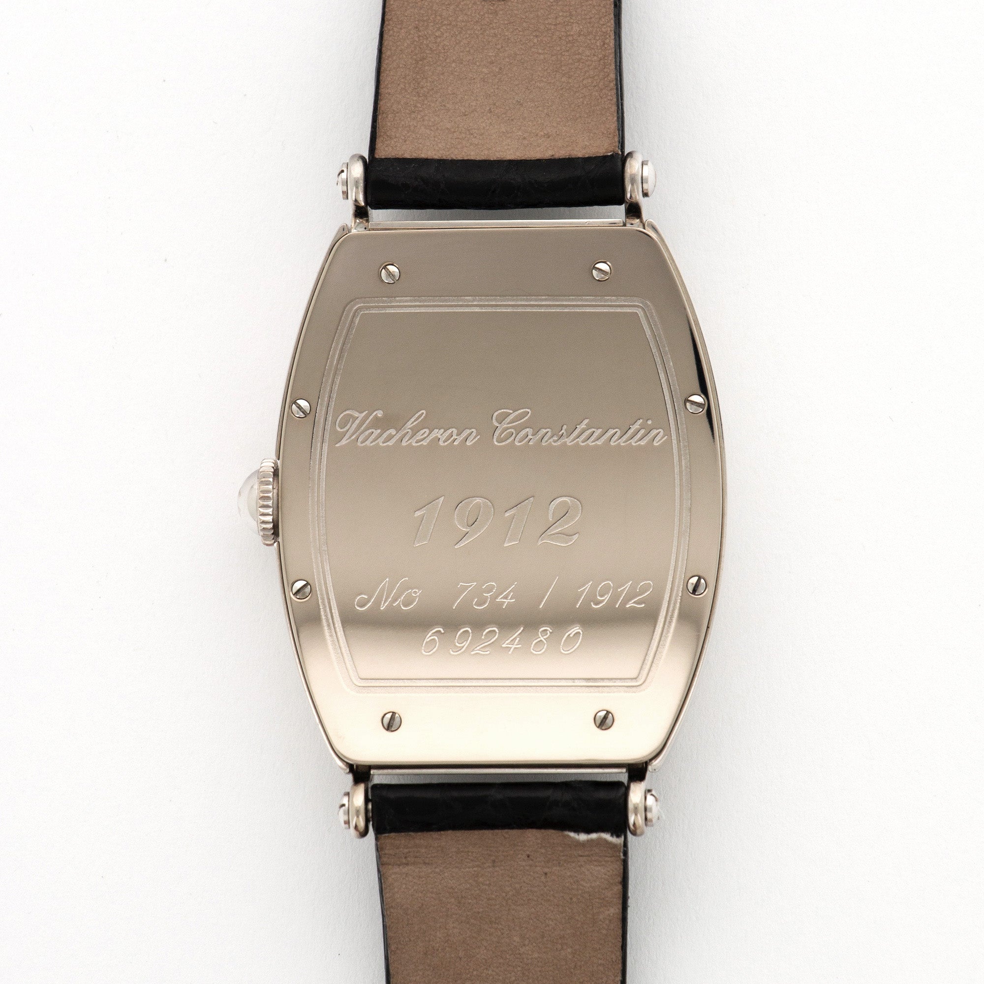 Vacheron Constantin - Vacheron Constantin White Gold Les Historiques 1912 Watch - The Keystone Watches