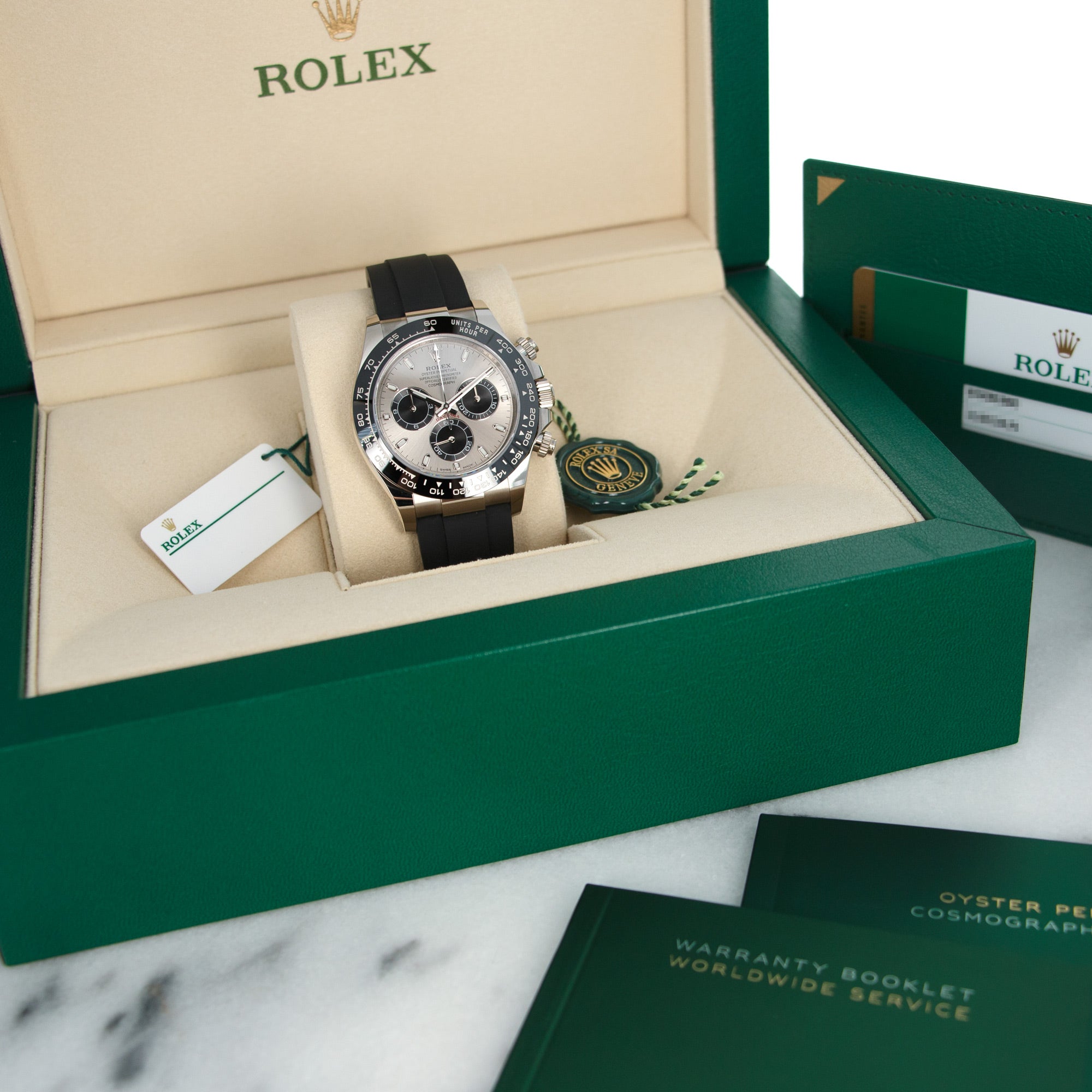 Rolex - Rolex White Gold Cosmograph Daytona Ceramic Watch Ref. 116519 - The Keystone Watches