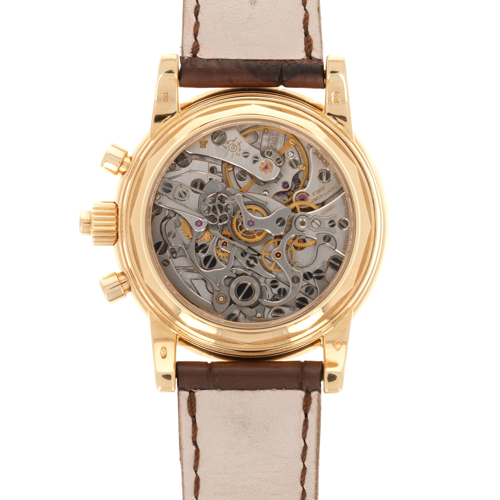 Patek Philippe - Patek Philippe Yellow Gold Split Seconds Perpetual Watch Ref. 5004 - The Keystone Watches