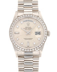 Rolex - Rolex Platinum Day-Date Diamond Watch Ref. 18046 - The Keystone Watches