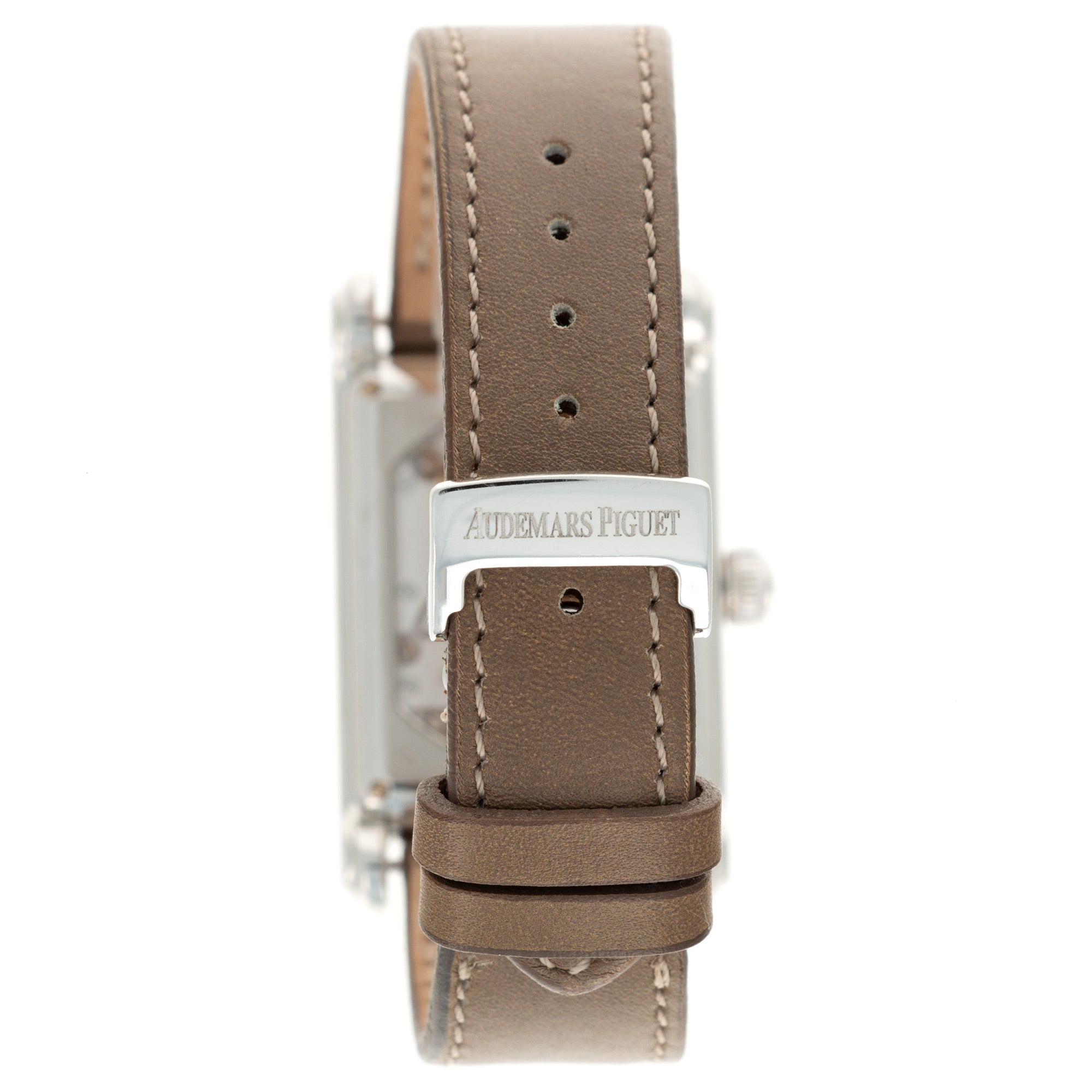 Audemars Piguet - Audemars Piguet Platinum Tourbillon Salmon Dial Watch - The Keystone Watches