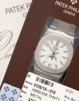 Patek Philippe - Patek Philippe Nautilus Moonphase Watch Ref. 5726 in Double Sealed and Unworn Condition - The Keystone Watches