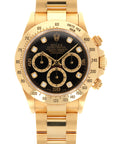 Rolex - Rolex Yellow Gold Zenith Daytona Ref. 16528 with Original Warranty - The Keystone Watches