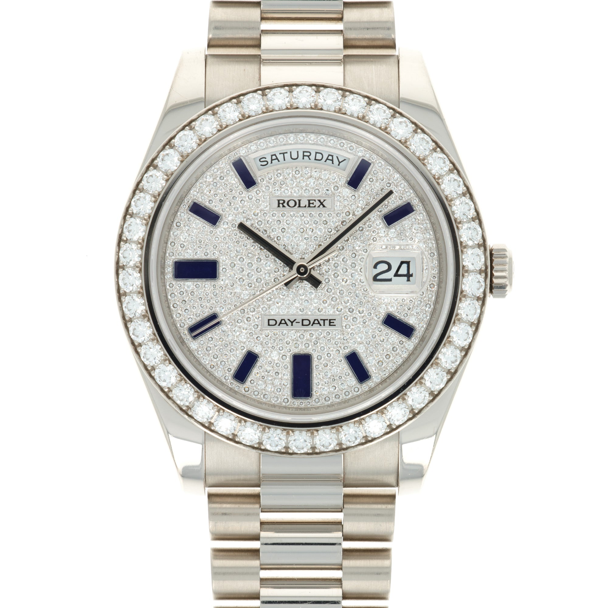 Rolex White Gold Day Date 41 Ref. 218349