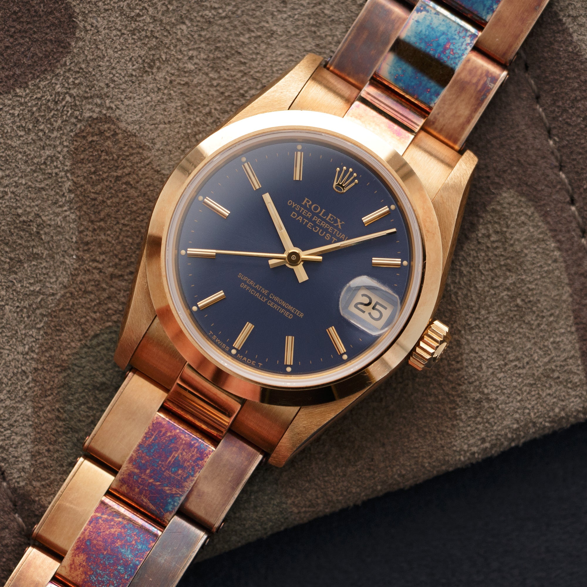 Rolex - Rolex Yellow Gold Datejust Watch Ref. 68248, in New Old Stock Condition - The Keystone Watches