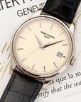 Patek Philippe - Patek Philippe White Gold Calatrava Watch Ref. 5227 - The Keystone Watches