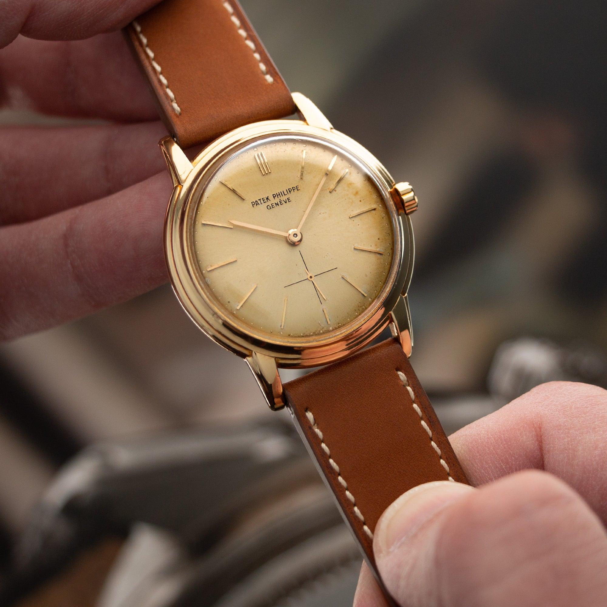 Patek Philippe - Patek Philippe Yellow Gold Calatrava Watch Ref. 2551 - The Keystone Watches