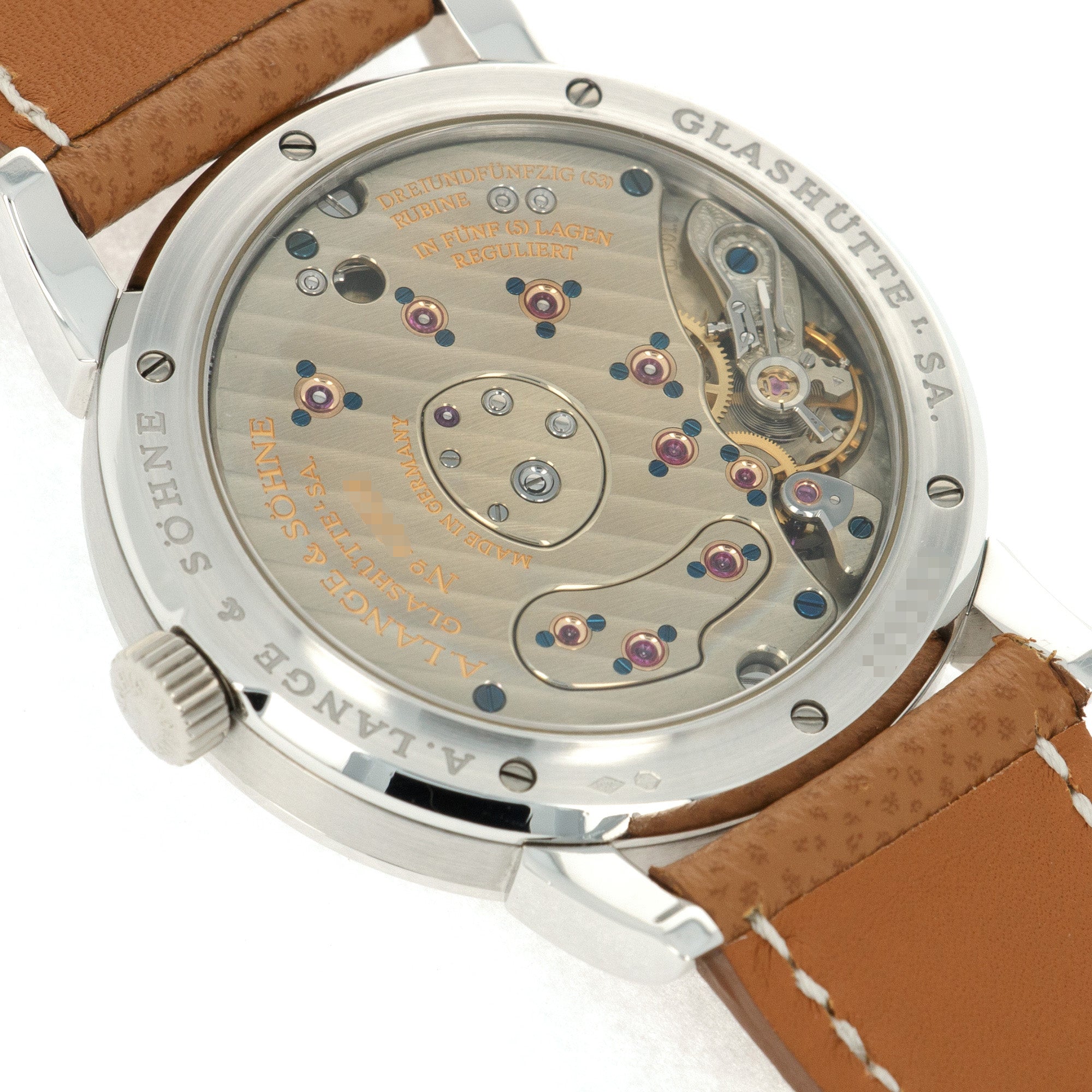 A. Lange & Sohne - A. Lange & Sohne Platinum Darth Lange 1 Ref. 101.035 - The Keystone Watches