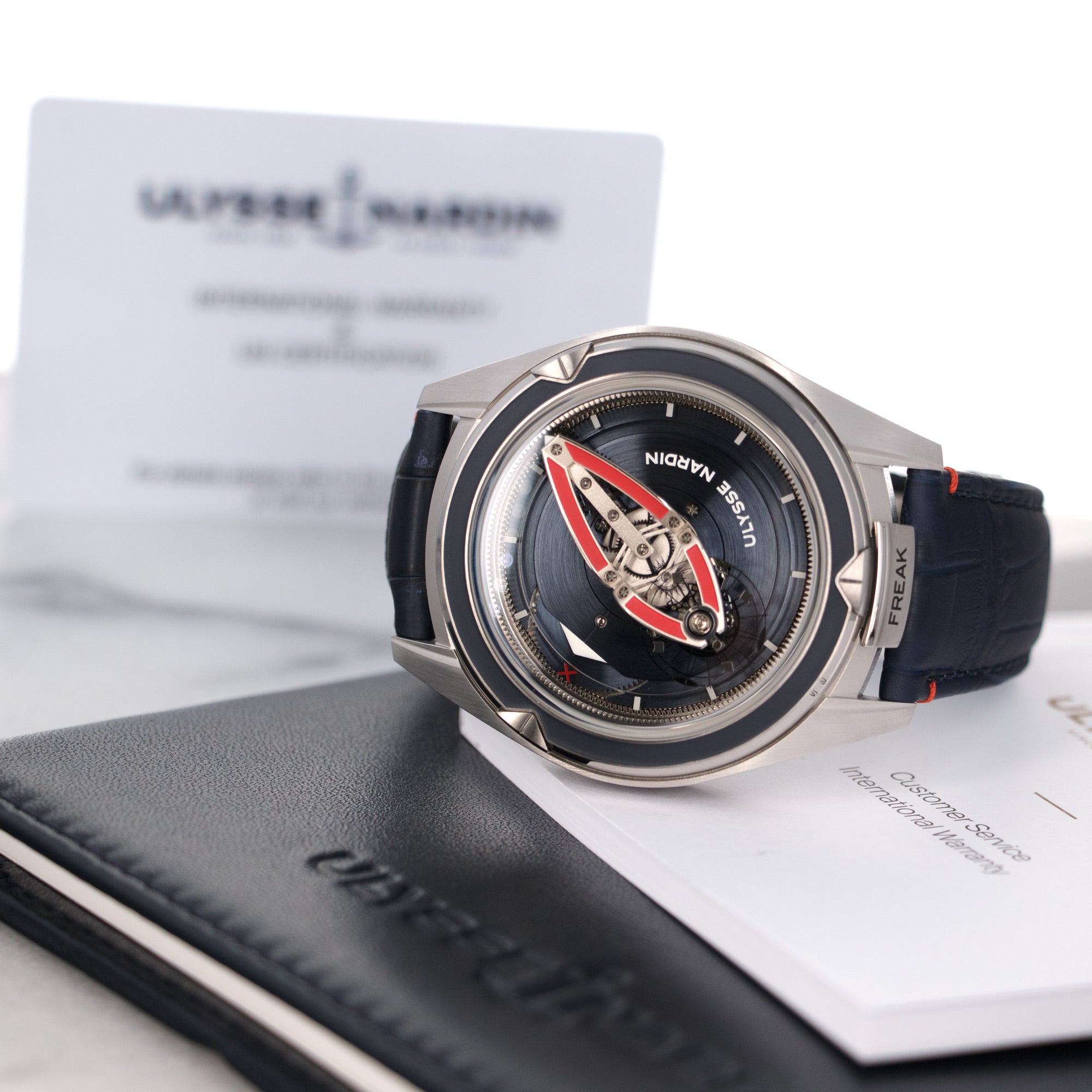 Ulysse Nardin - Ulysse Nardin Freak Vision Platinum Watch Ref. 2505, Limited to 10 Pieces - The Keystone Watches