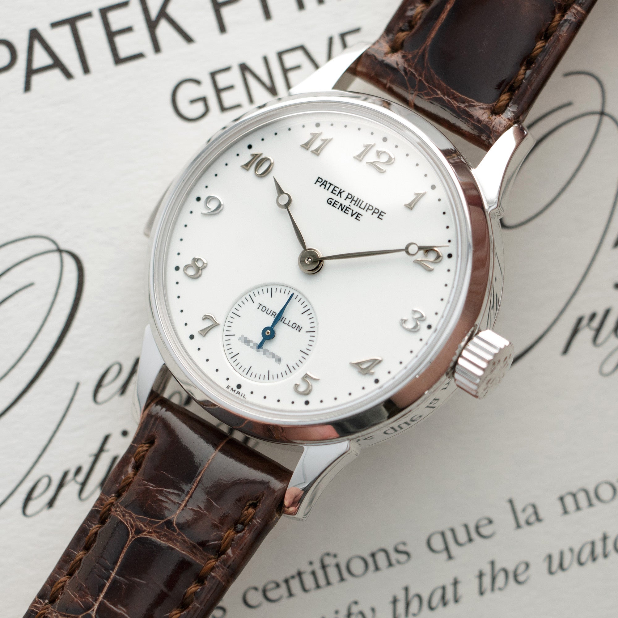 Patek Philippe - Patek Philippe Platinum Minute Repeater Tourbillon Watch Ref. 3939 - The Keystone Watches