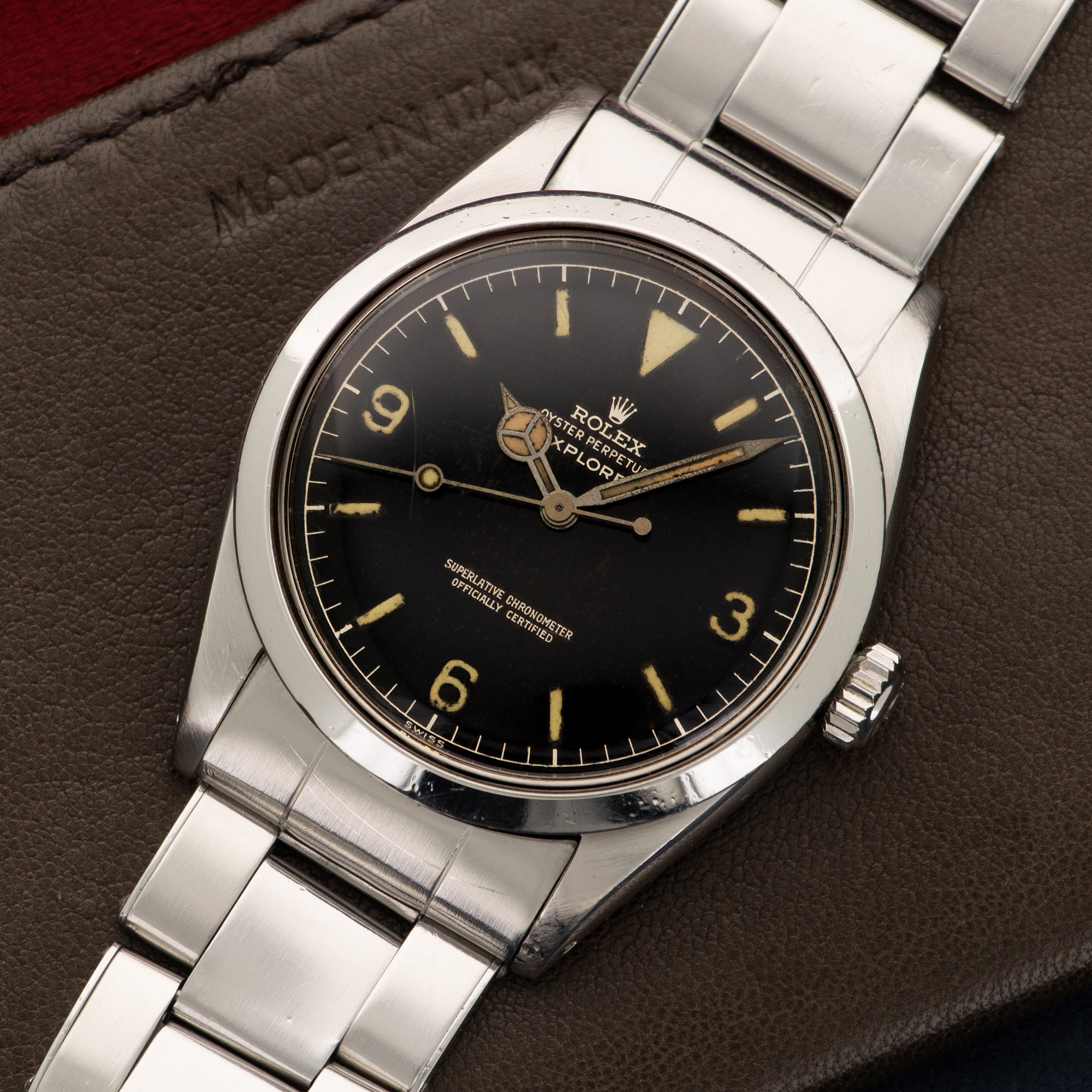 Rolex - Rolex Explorer Gilt Chapter Ring Watch Ref. 1016 - The Keystone Watches