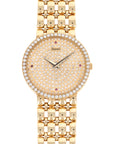 Piaget - Piaget Yellow Gold Diamond & Ruby Watch - The Keystone Watches