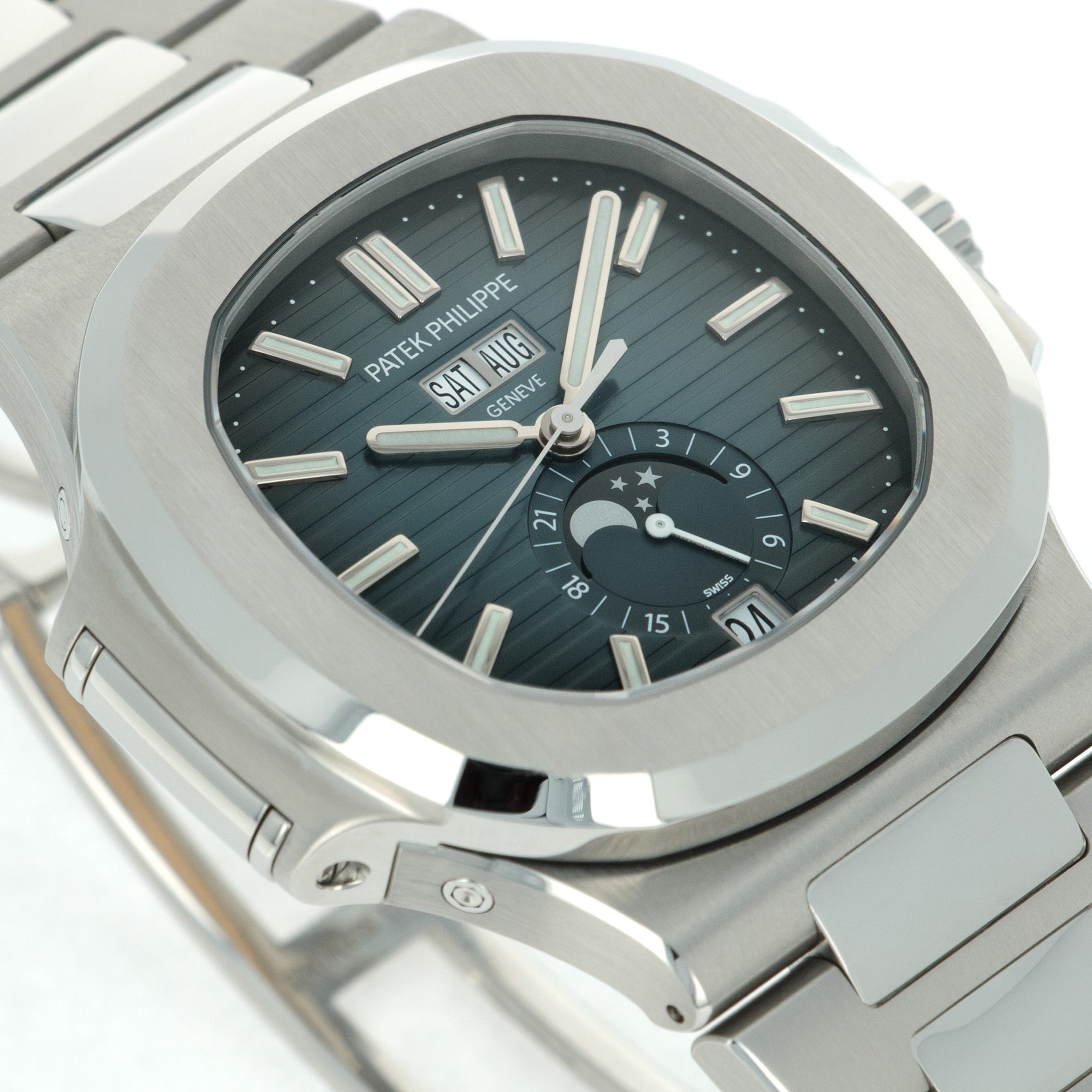 Patek Philippe - Patek Philippe Nautilus Annual Calendar Watch Ref. 5726 - The Keystone Watches