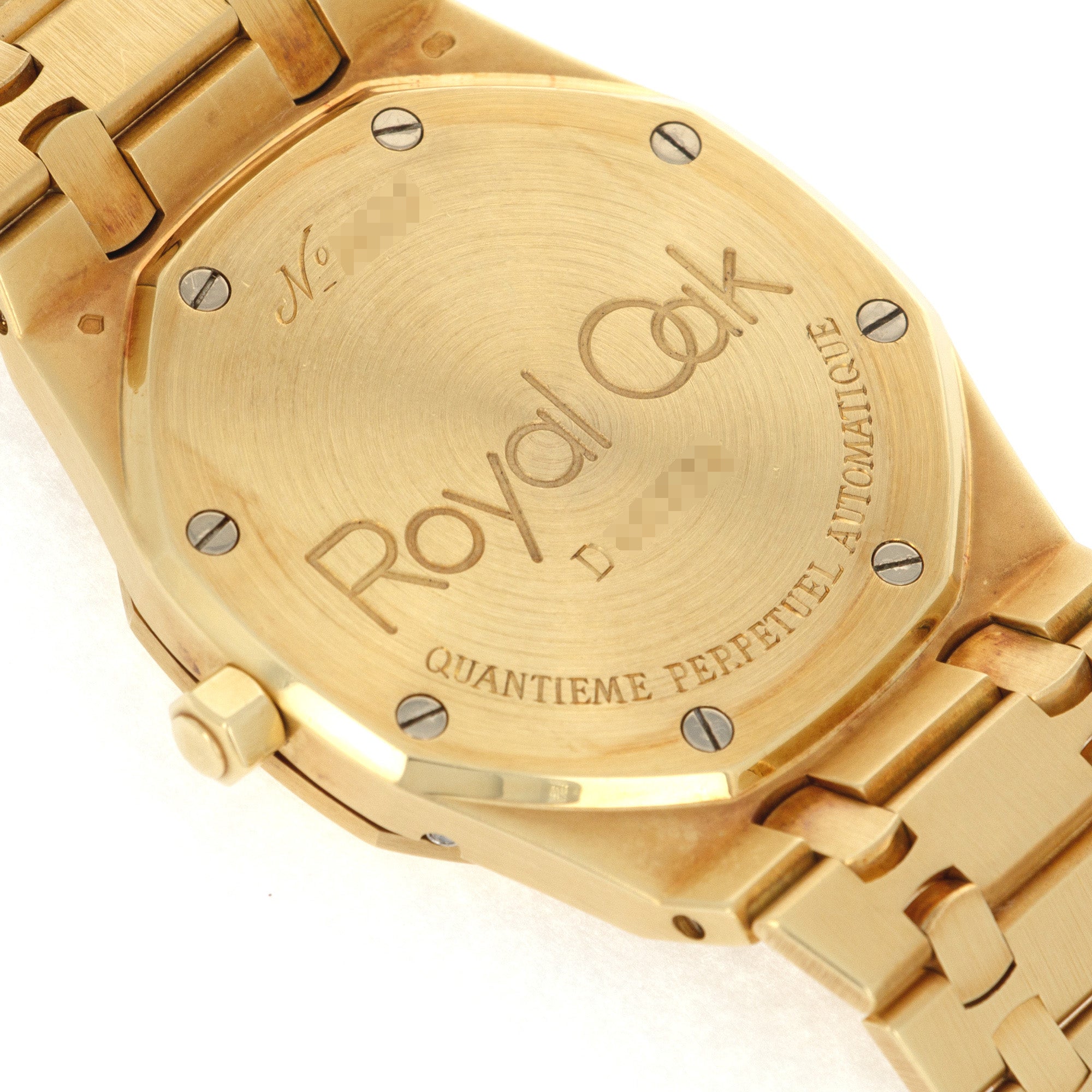 Audemars Piguet - Audemars Piguet Yellow Gold Royal Oak Quantieme Perpetual Watch Ref. 25654 - The Keystone Watches