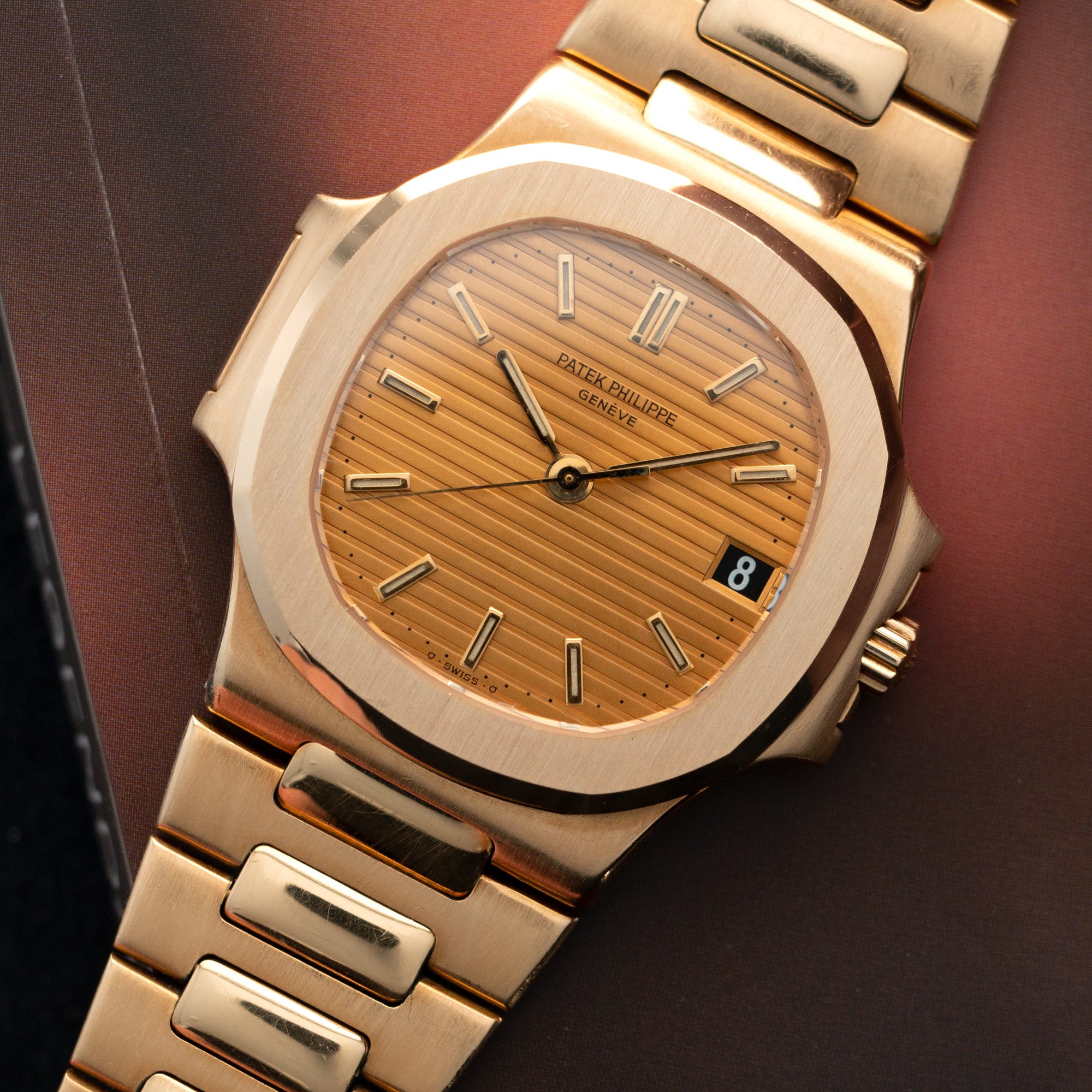 Patek Philippe - Patek Philippe Yellow Gold Nautilus Ref. 3800J - The Keystone Watches