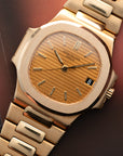 Patek Philippe - Patek Philippe Yellow Gold Nautilus Ref. 3800J - The Keystone Watches