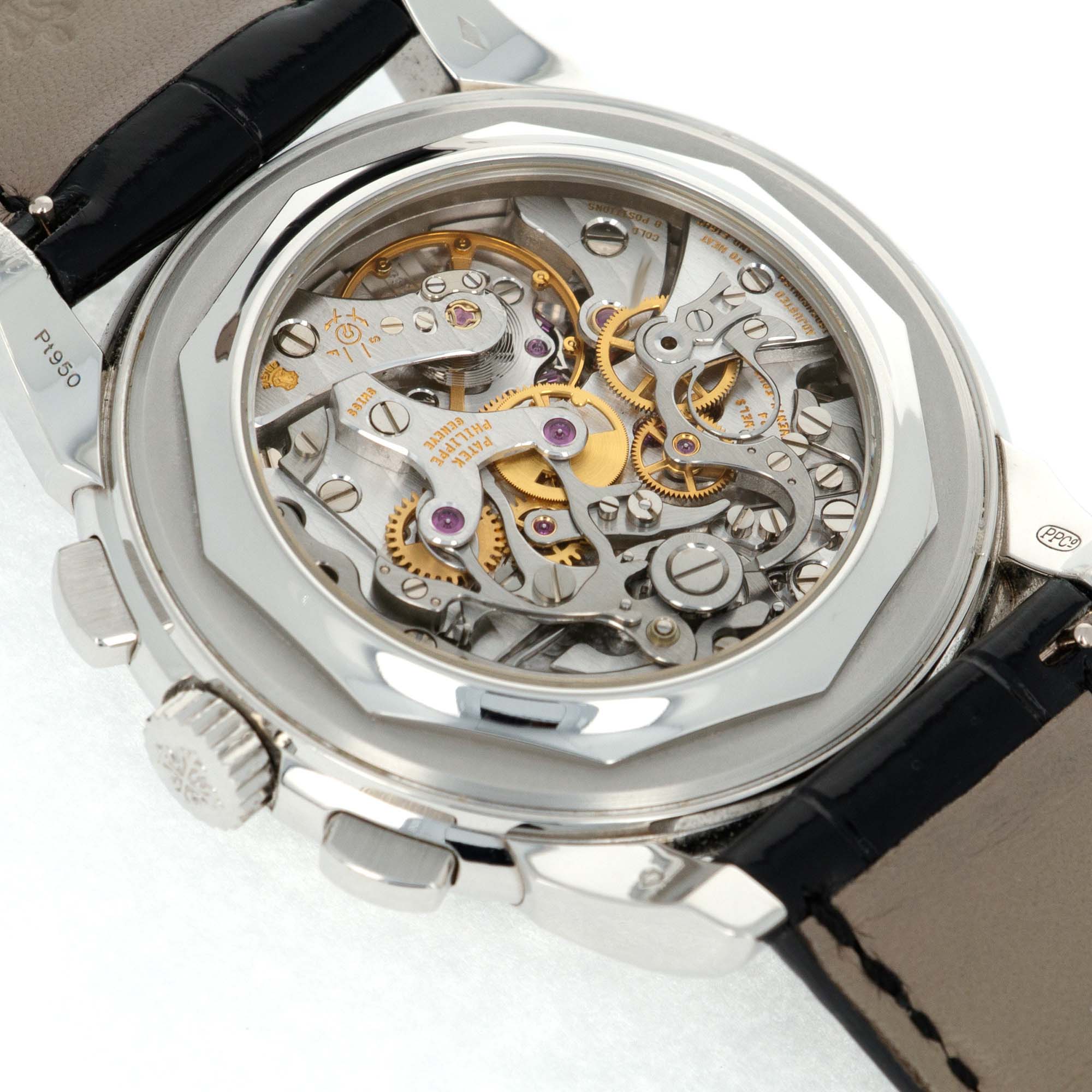 Patek Philippe - Patek Philippe Platinum Perpetual Calendar Chronograph Watch Ref. 5970 - The Keystone Watches