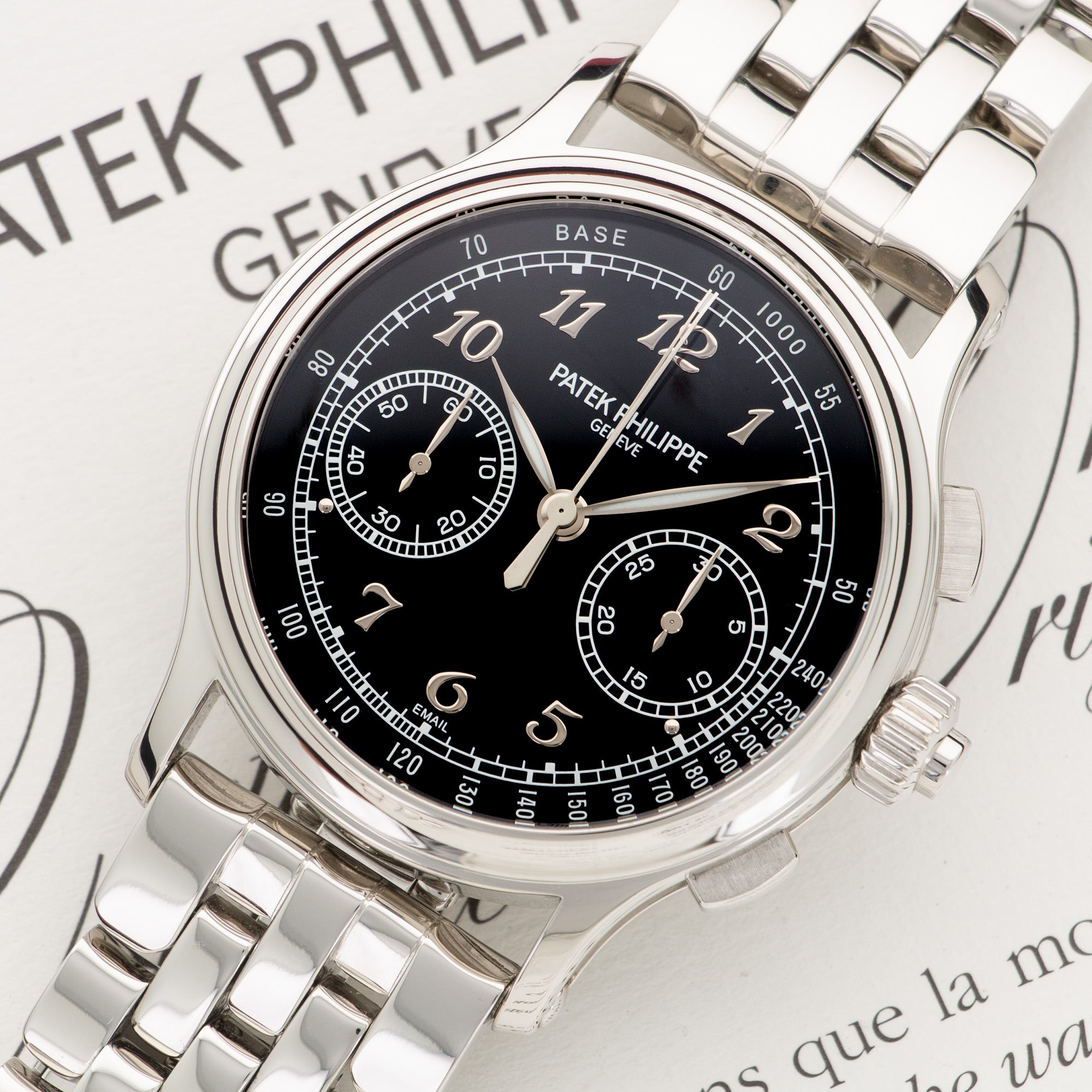 Patek Philippe - Patek Philippe Platinum Split-Seconds Chronograph Watch Ref. 5370 - The Keystone Watches