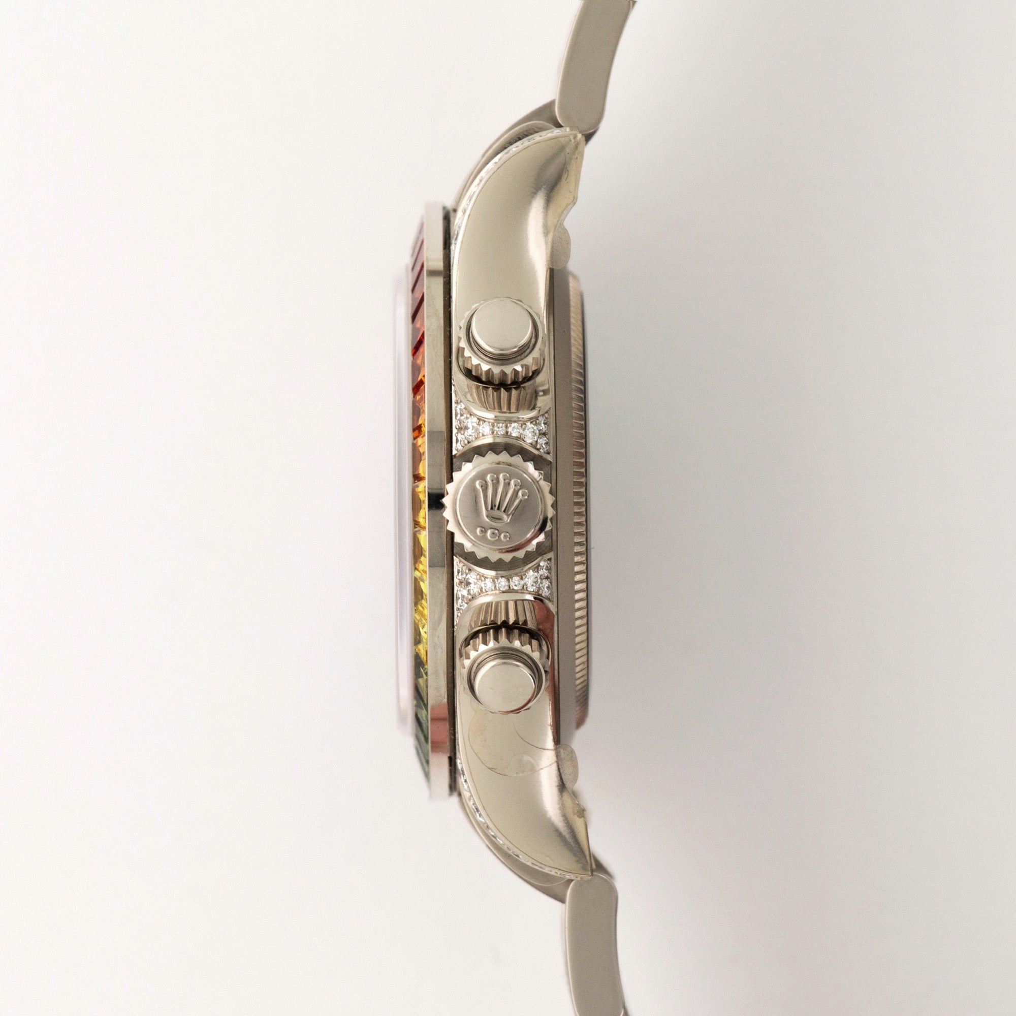 Rolex - Rolex White Gold Cosmograph Daytona Rainbow Watch Ref. 116599 - The Keystone Watches