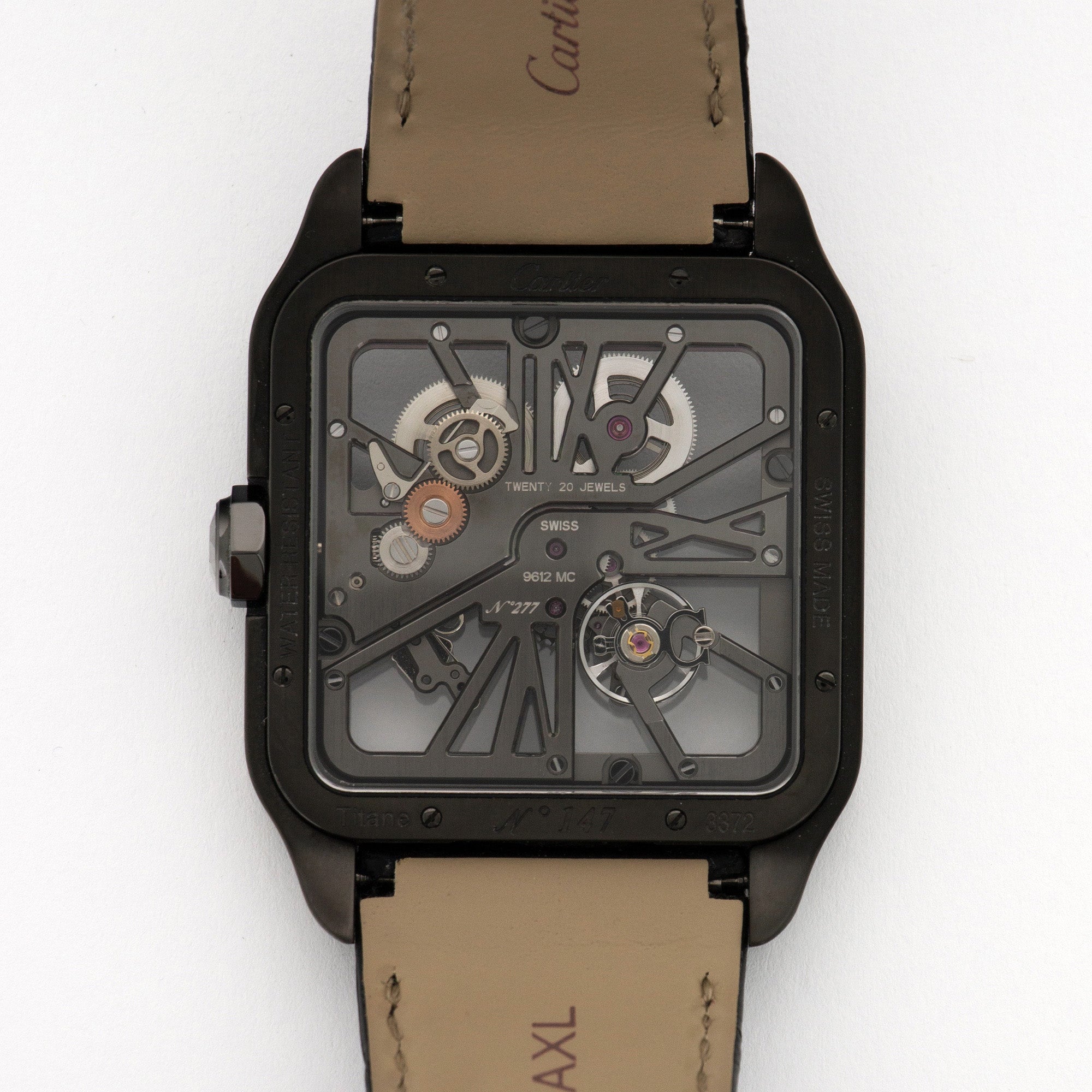 Cartier - Cartier Santos Dumont Skeletonized Watch Ref. W2020052 - The Keystone Watches