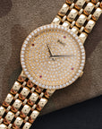 Piaget - Piaget Yellow Gold Diamond & Ruby Watch - The Keystone Watches