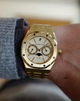 Audemars Piguet - Audemars Piguet Yellow Gold Royal Oak Moonphase Day Date Watch - The Keystone Watches