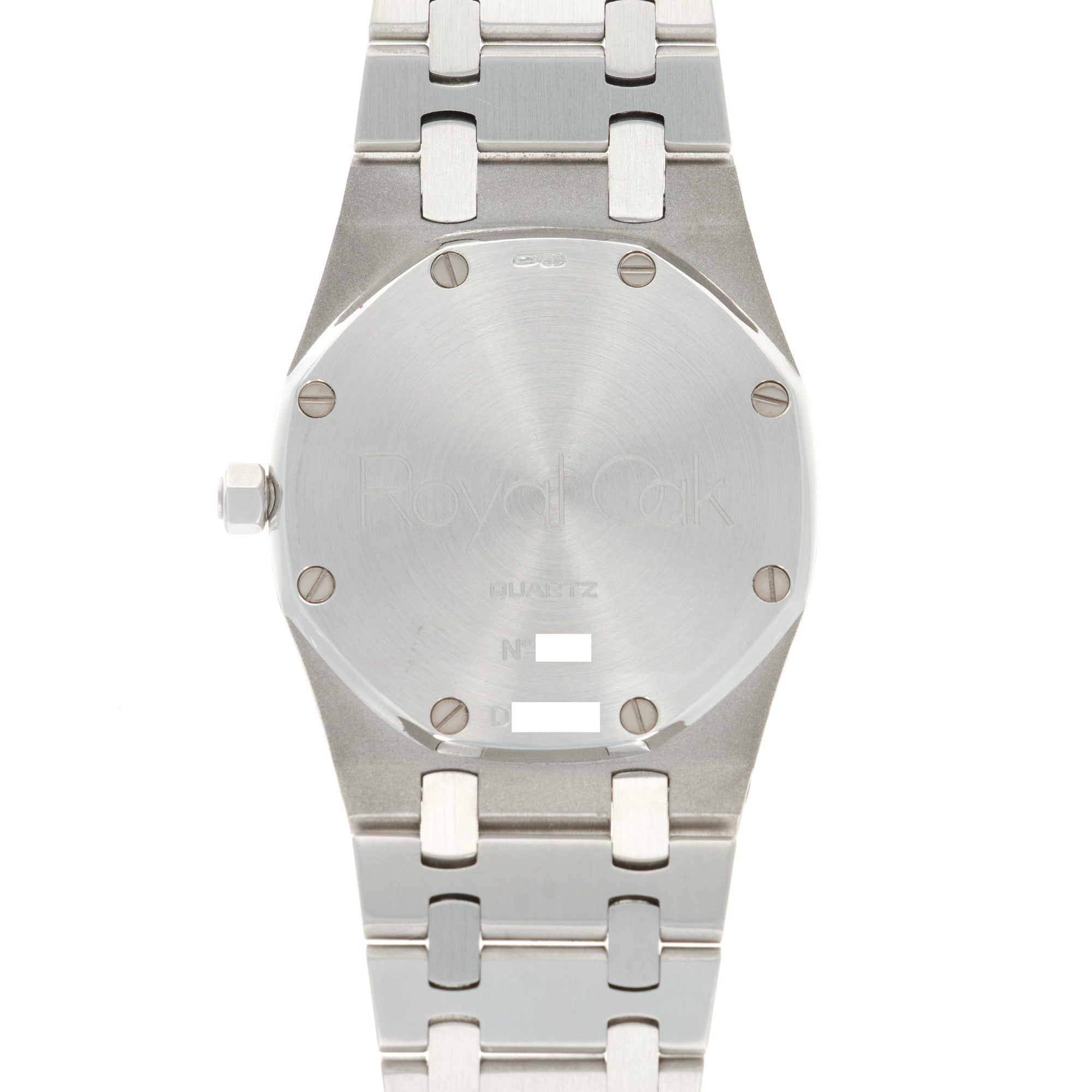 Audemars Piguet - Audemars Piguet White Gold Diamond & Emerald Royal Oak Watch - The Keystone Watches