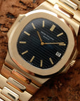 Patek Philippe - Patek Philippe Yellow Gold Nautilus Jumbo Watch Ref. 3700 - The Keystone Watches