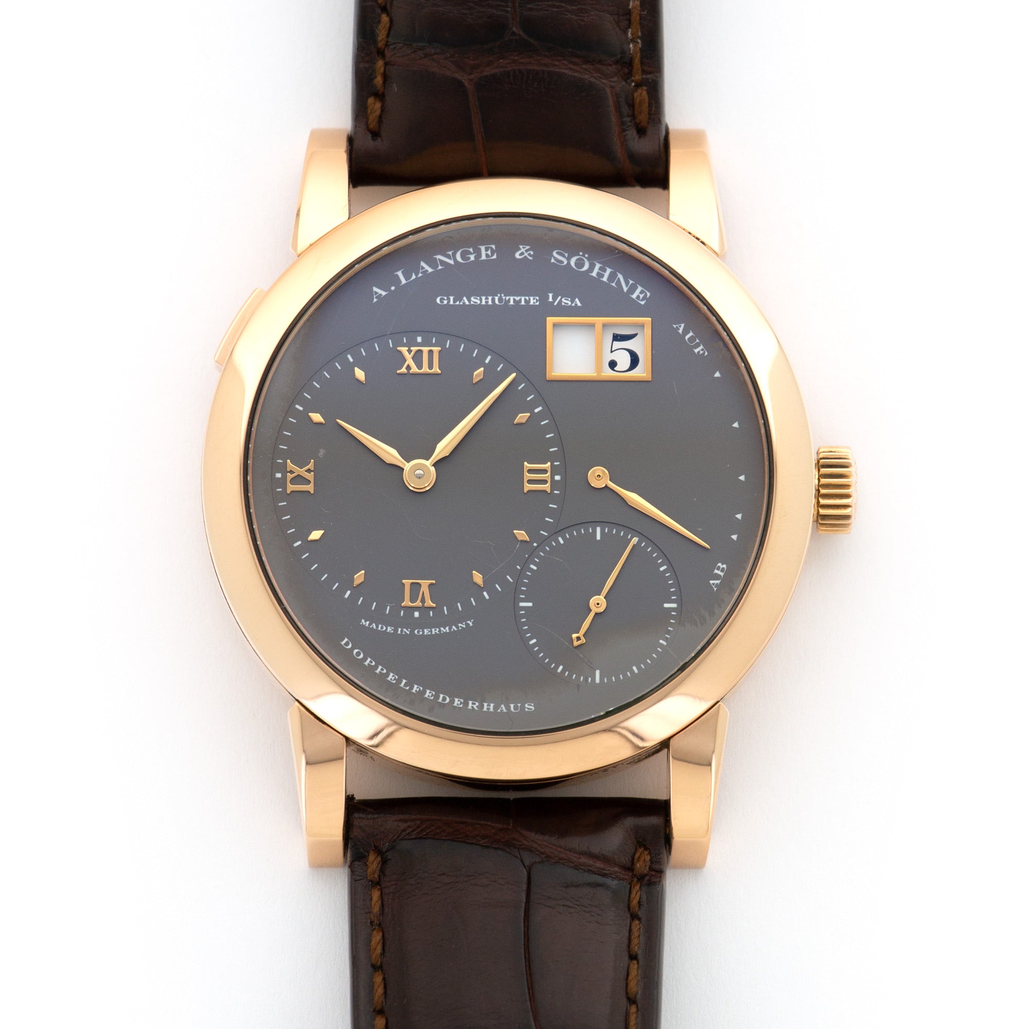 A. Lange & Sohne - A. Lange & Sohne Rose Gold Lange 1 Watch Ref. 101.033 - The Keystone Watches