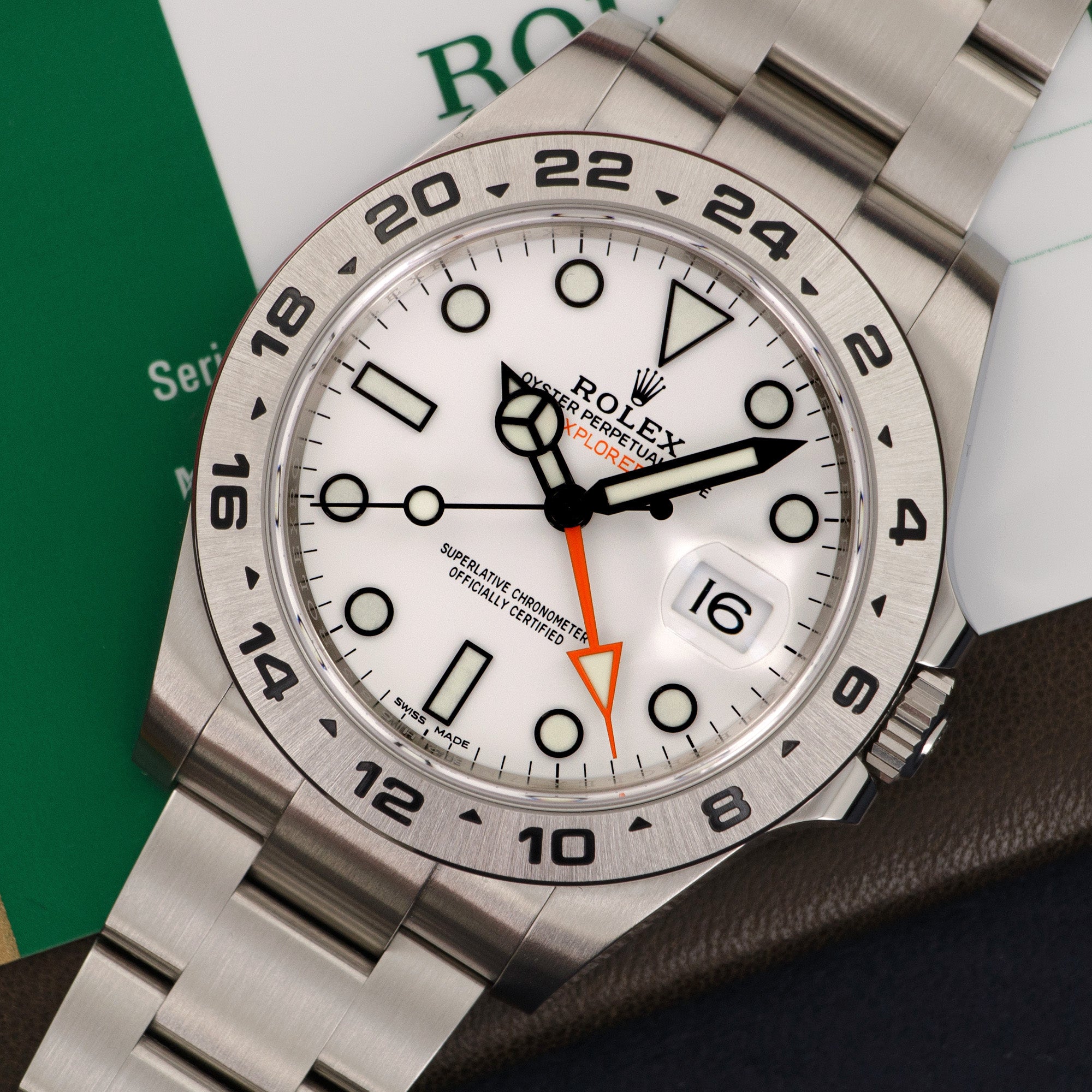 Rolex - Rolex Explorer II White 42mm Watch Ref. 216570 - The Keystone Watches