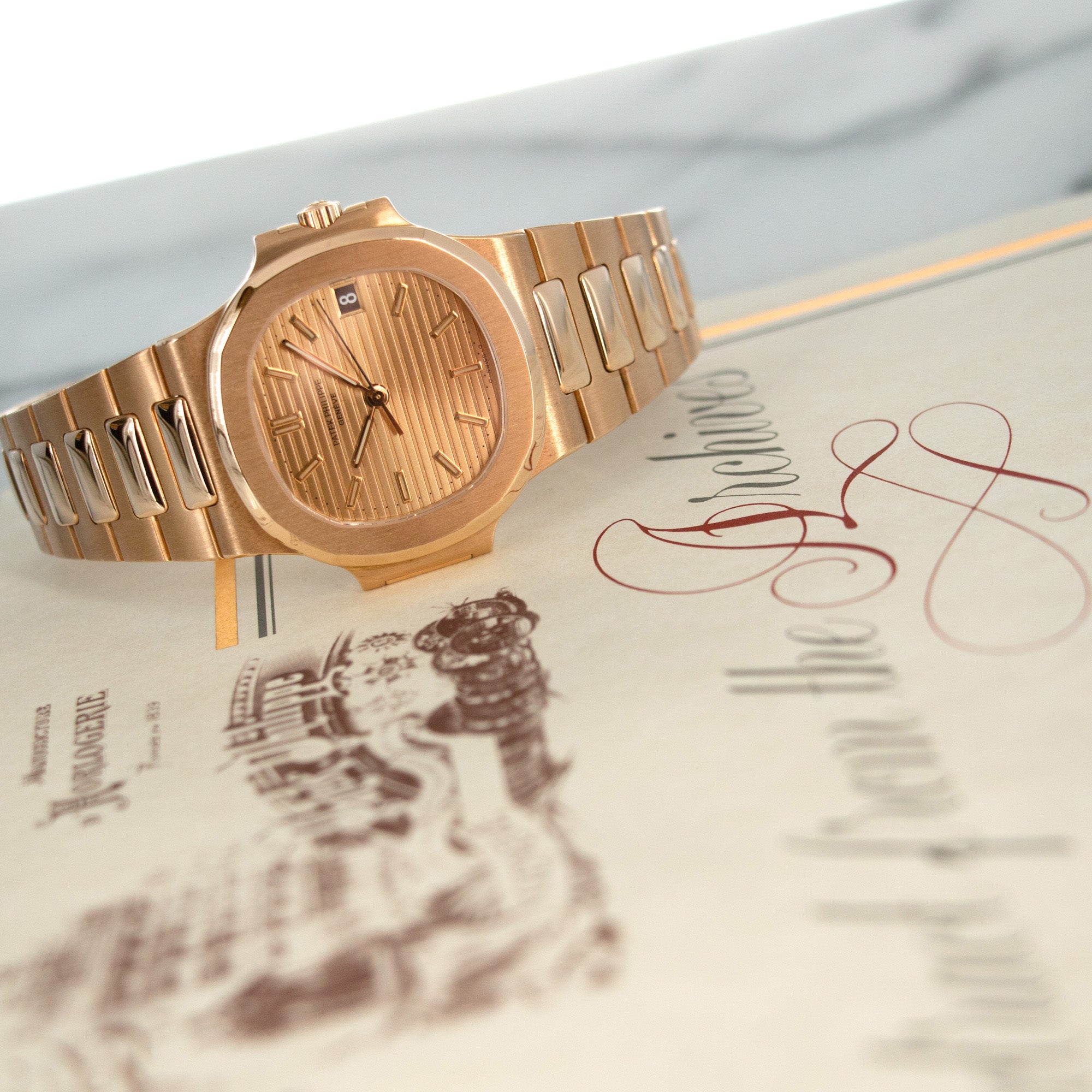 Patek Philippe - Patek Philippe Yellow Gold Nautilus Watch Ref. 3800 - The Keystone Watches