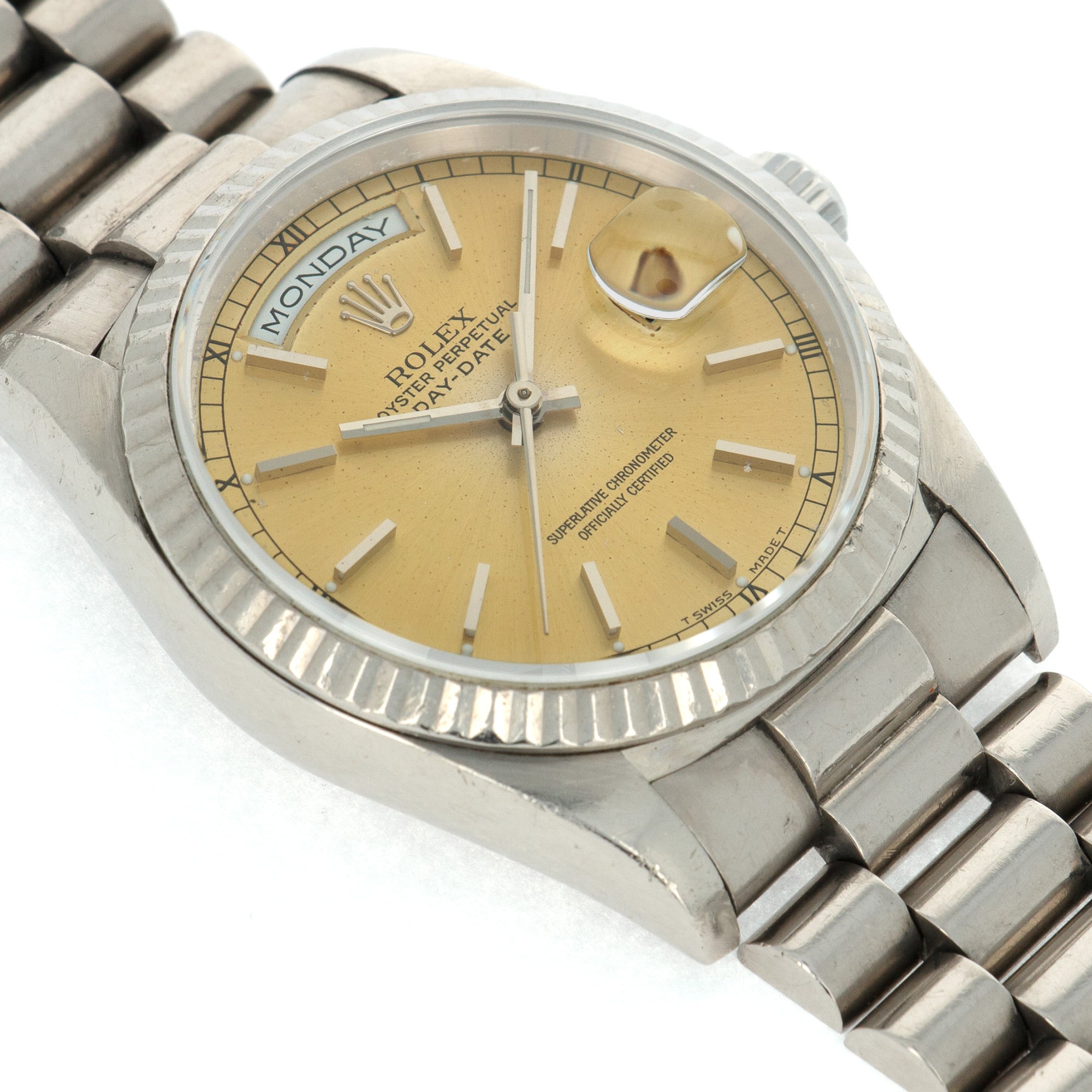 Rolex - Rolex White Gold Day-Date 18239 - The Keystone Watches