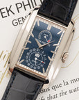 Patek Philippe - Patek Philippe White Gold Gondolo 8-Days Power Reserve Watch Ref. 5200 in Like-New Condition - The Keystone Watches