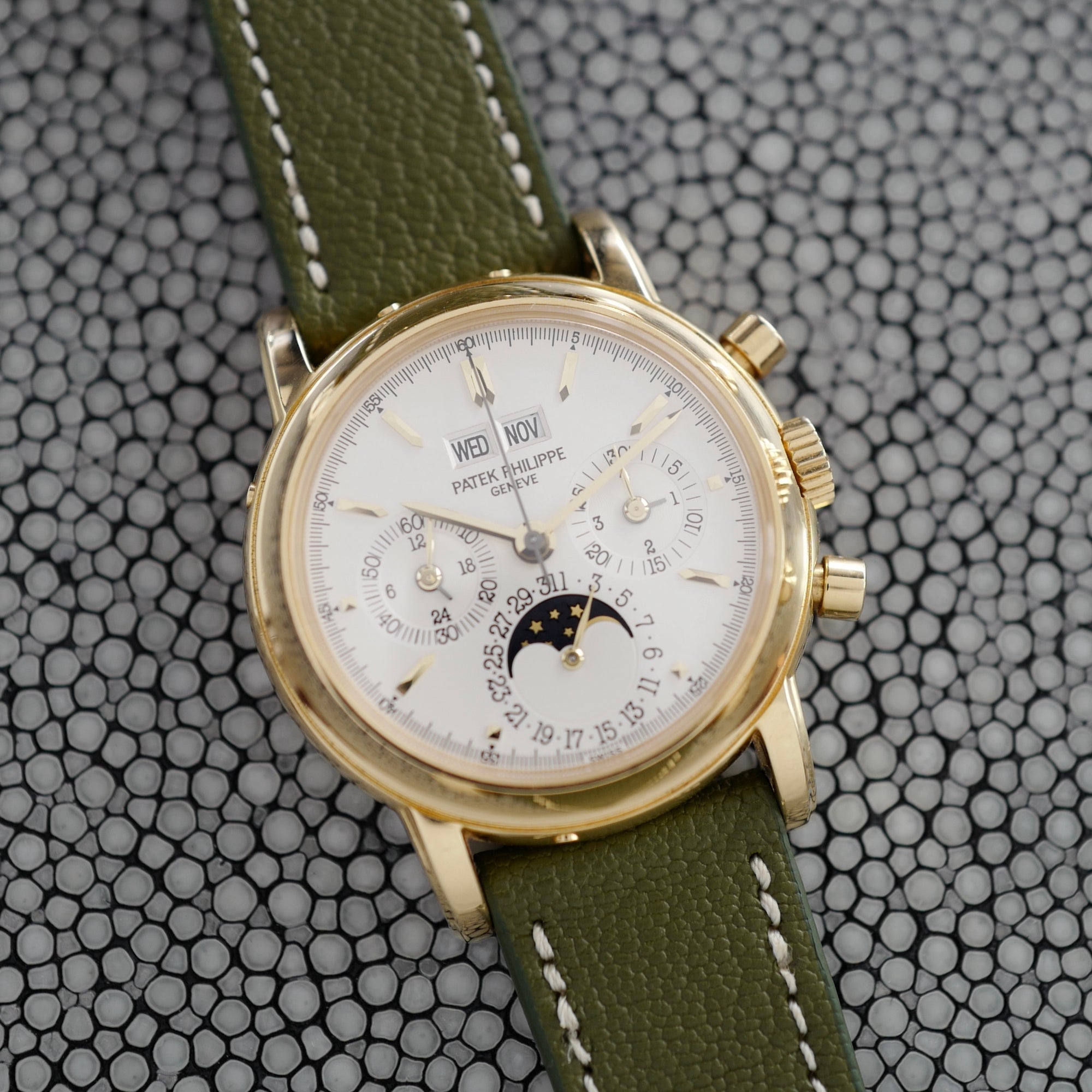 Patek Philippe - Patek Philippe Perpetual Calendar Yellow Gold Ref. 3970 - The Keystone Watches