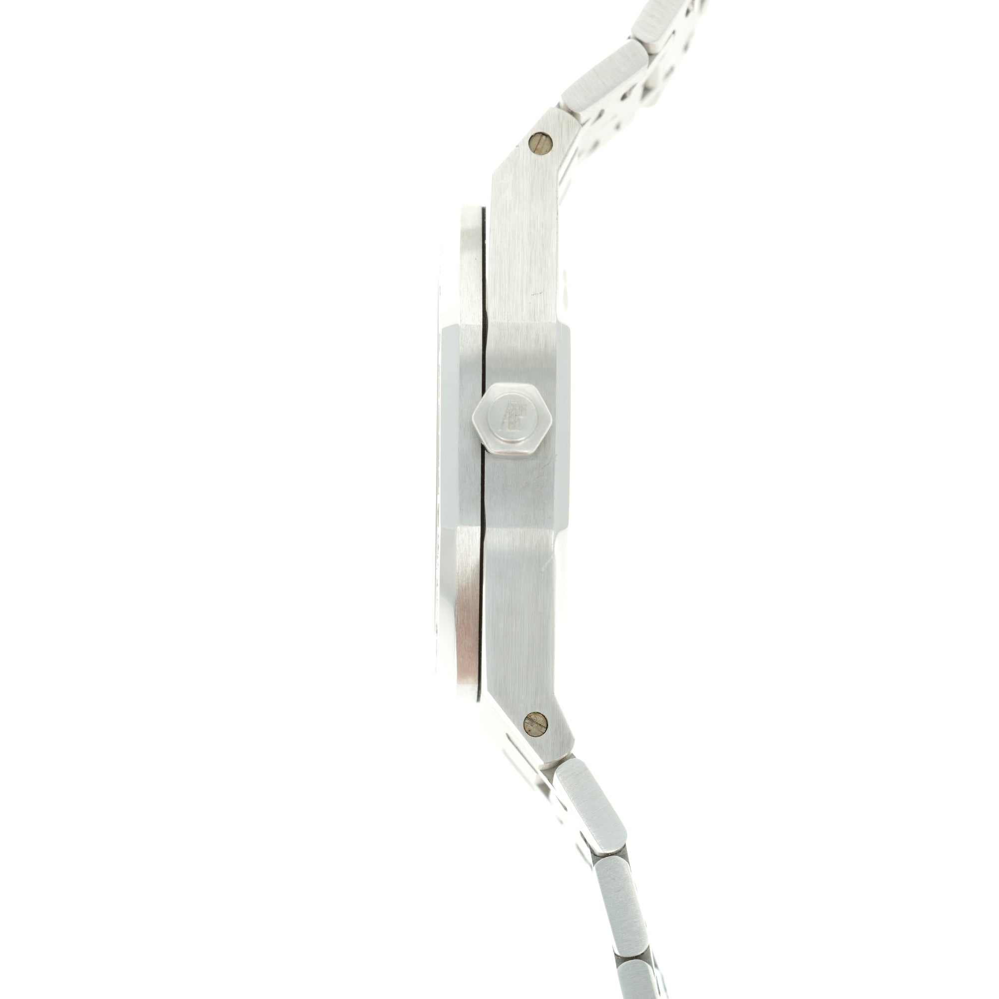 Audemars Piguet - Audemars Piguet White Gold Royal Oak Ref. 15054 with Mother Of Pearl Dial - The Keystone Watches