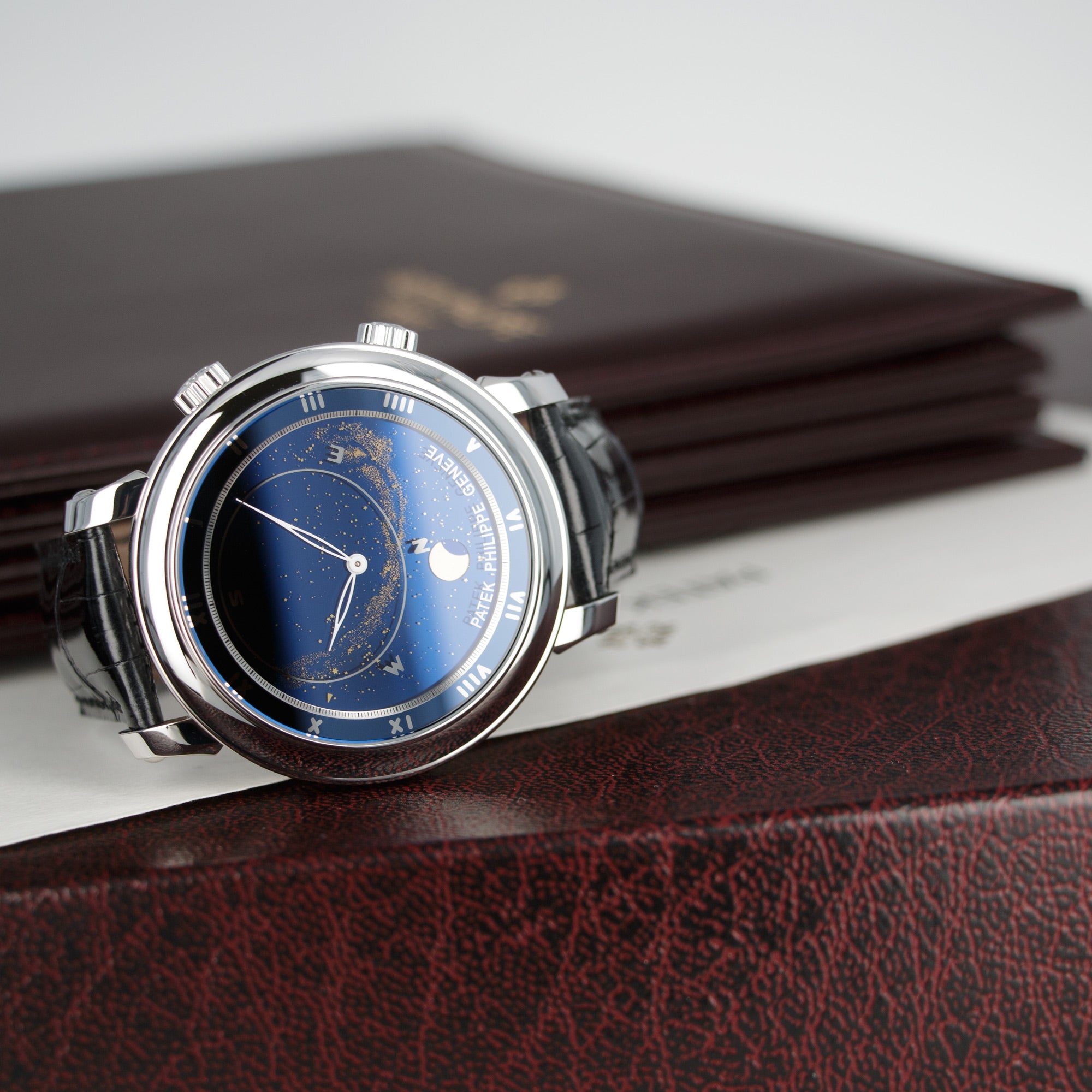 Patek Philippe - Patek Philippe White Gold Celestial Watch Ref. 5102, Unworn - The Keystone Watches