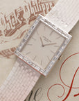 Patek Philippe - Patek Philippe White Gold Baguette Diamond Watch Ref. 3540 - The Keystone Watches