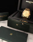Audemars Piguet - Audemars Piguet Yellow Gold Royal Oak Jumbo Extra-Thin Watch Ref. 15202 - The Keystone Watches