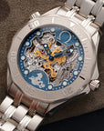 Omega - Omega White Gold Seamaster Skeleton 50th Anniversary Watch - The Keystone Watches