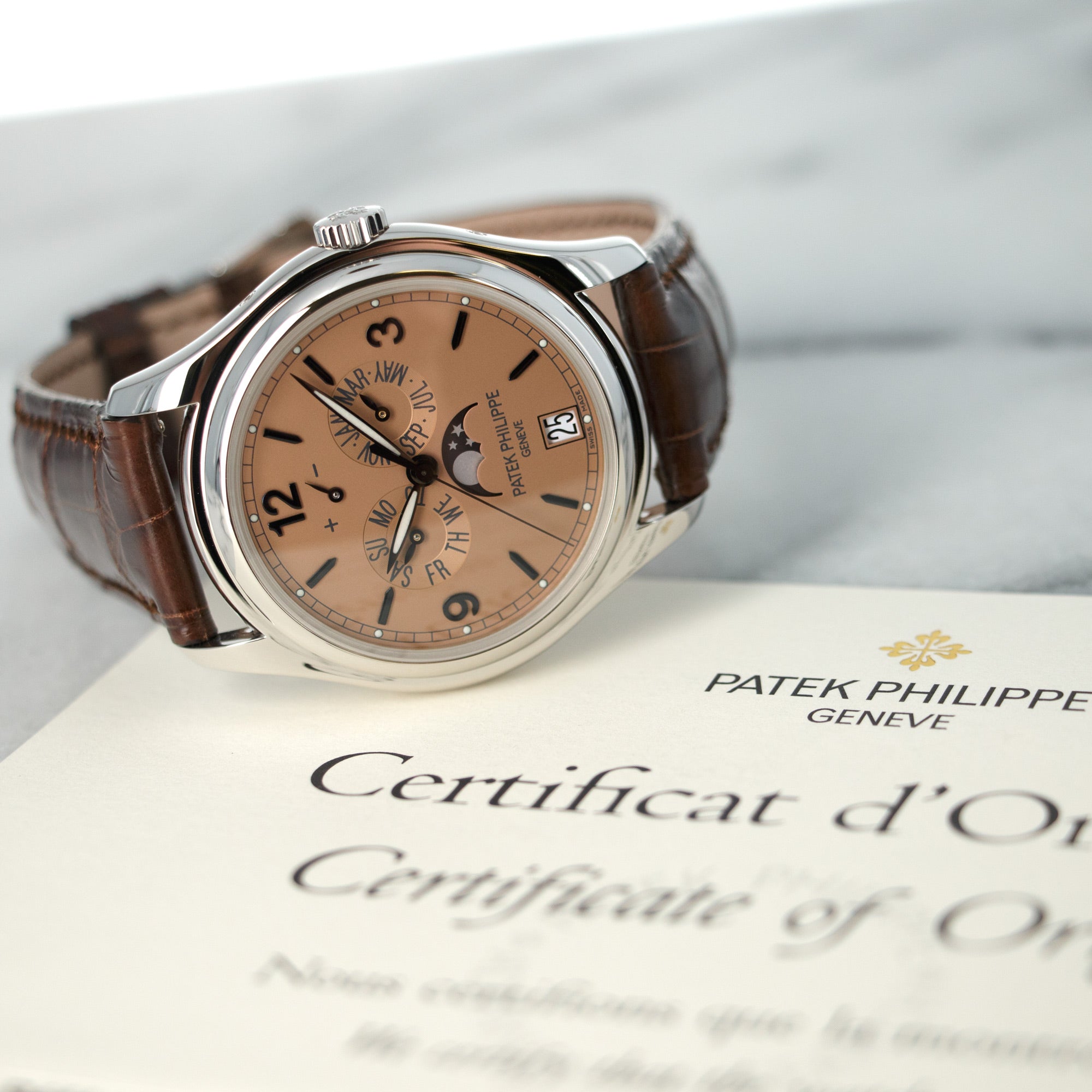 Patek Philippe - Patek Philippe Platinum Advanced Research Annual Calendar Watch Ref. 5450 - The Keystone Watches