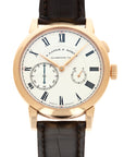 A. Lange & Sohne - A Lange & Sohne Rose Gold Richard Lange Referenzuhr Ref. 250.032 - The Keystone Watches