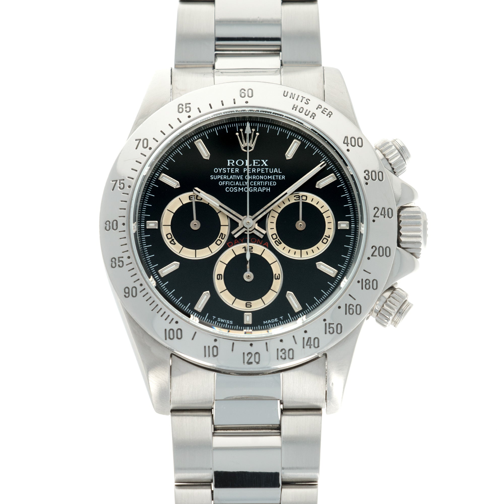 Rolex - Rolex Cosmograph Daytona Zenith Watch Ref. 16520 with Original Warranty Paper - The Keystone Watches