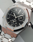 Audemars Piguet - Audemars Piguet Steel Dual Time Royal Oak Watch Ref 25730 - The Keystone Watches