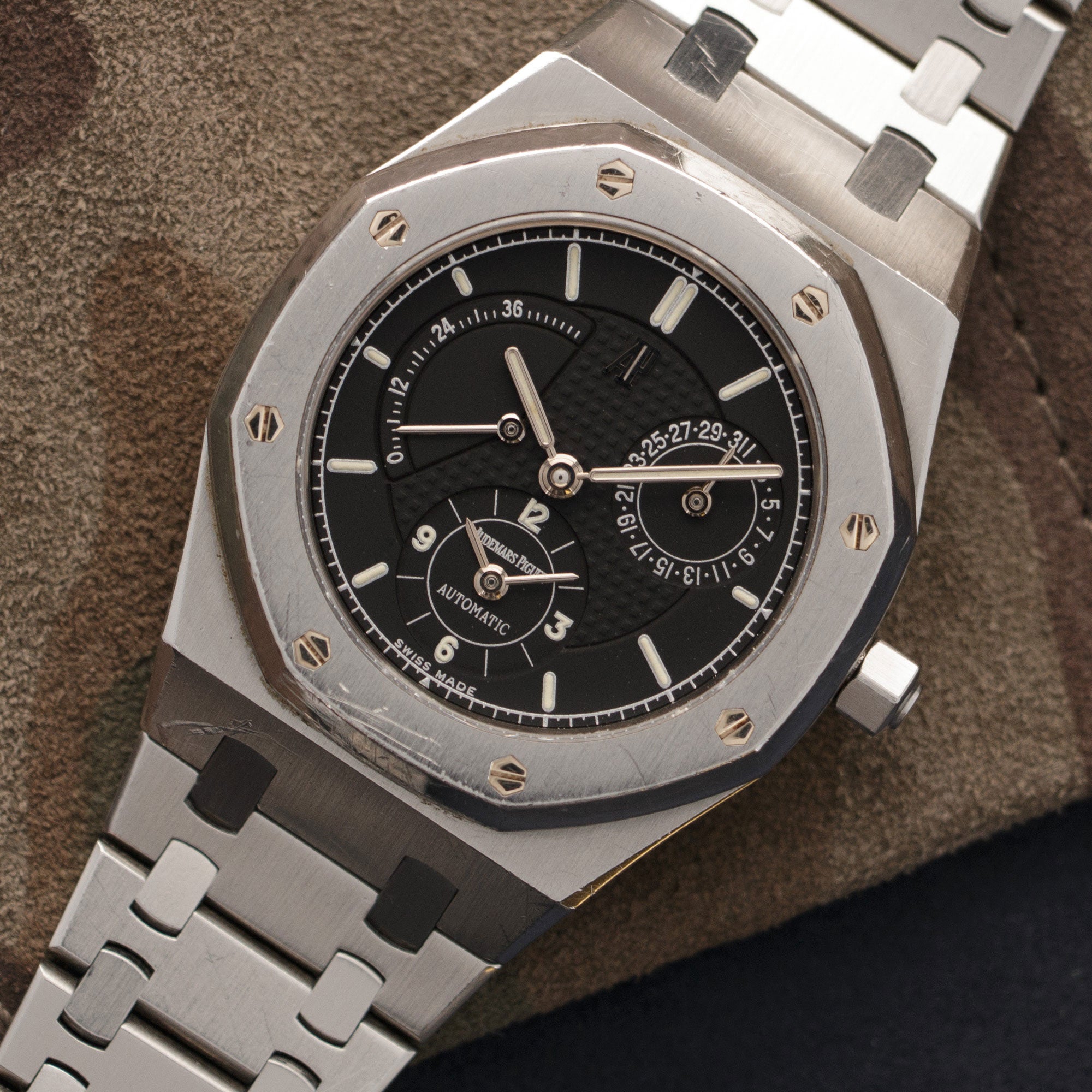Audemars Piguet - Audemars Piguet Steel Royal Oak Dual Time Watch Ref. 25730 - The Keystone Watches
