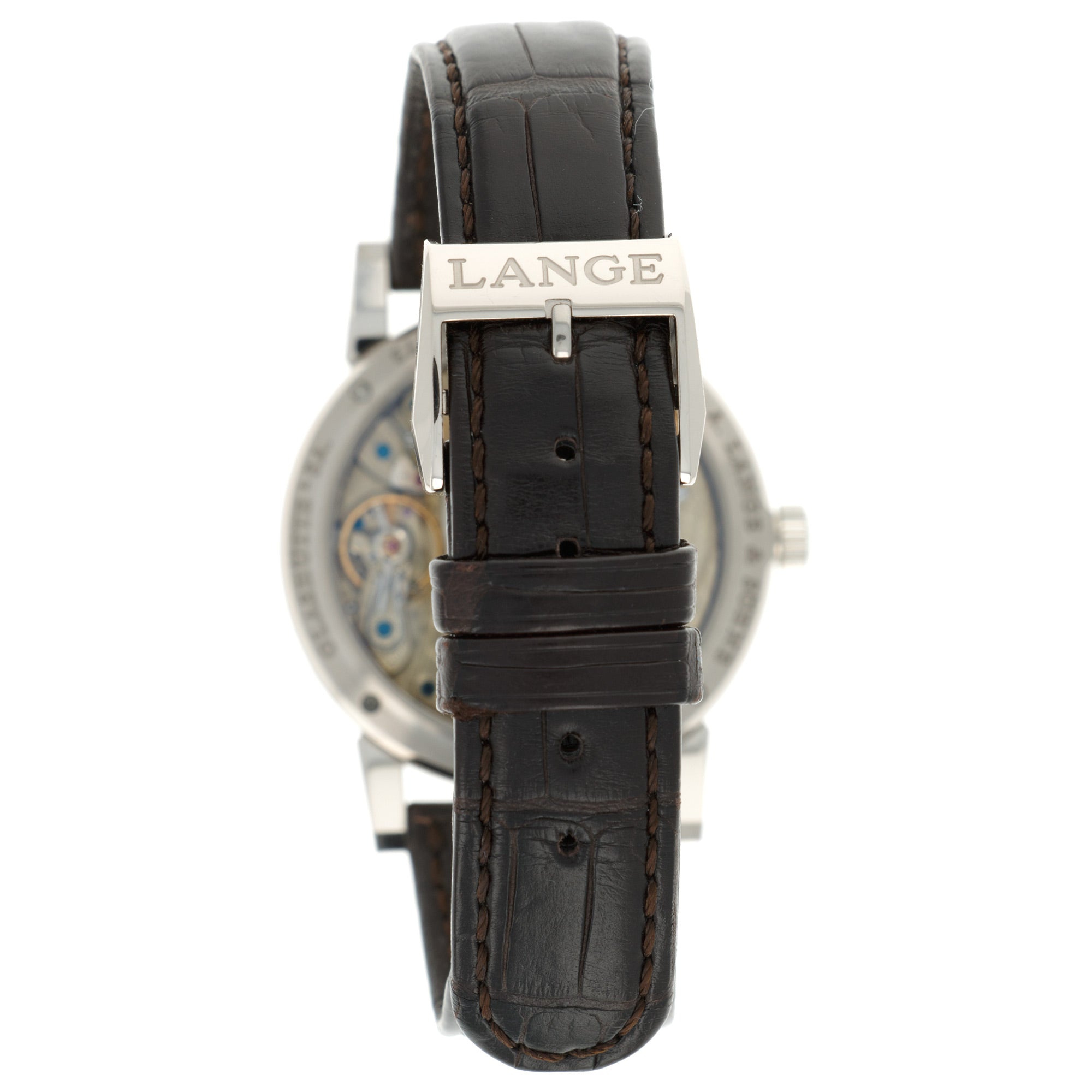 A. Lange & Sohne - A. Lange & Sohne White Gold Saxonia Annual Calendar Ref. 330.026 - The Keystone Watches