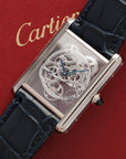 Cartier - Cartier White Gold Tank Louis Skeleton Watch Ref. W5310012 - The Keystone Watches