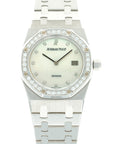 Audemars Piguet - Audemars Piguet White Gold Royal Oak Ref. 15054 with Mother Of Pearl Dial - The Keystone Watches