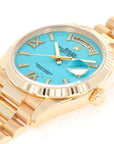Rolex - Rolex Yellow Gold Day-Date Turquoise Diamond Watch Ref. 128238 - The Keystone Watches