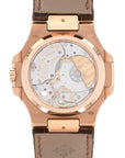 Patek Philippe - Patek Philippe Rose Gold Nautilus Diamond Watch Ref. 5724, Retailed by Tiffany & Co. - The Keystone Watches